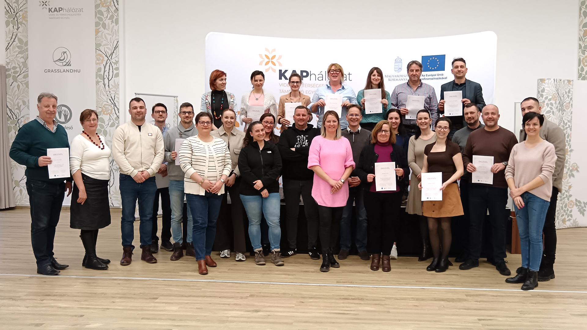 Sikeresen zárult a REL-szervező és menedzser képzés