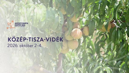Embedded thumbnail for Nyitott Porta Napok 2026 – Közép-Tisza vidék
